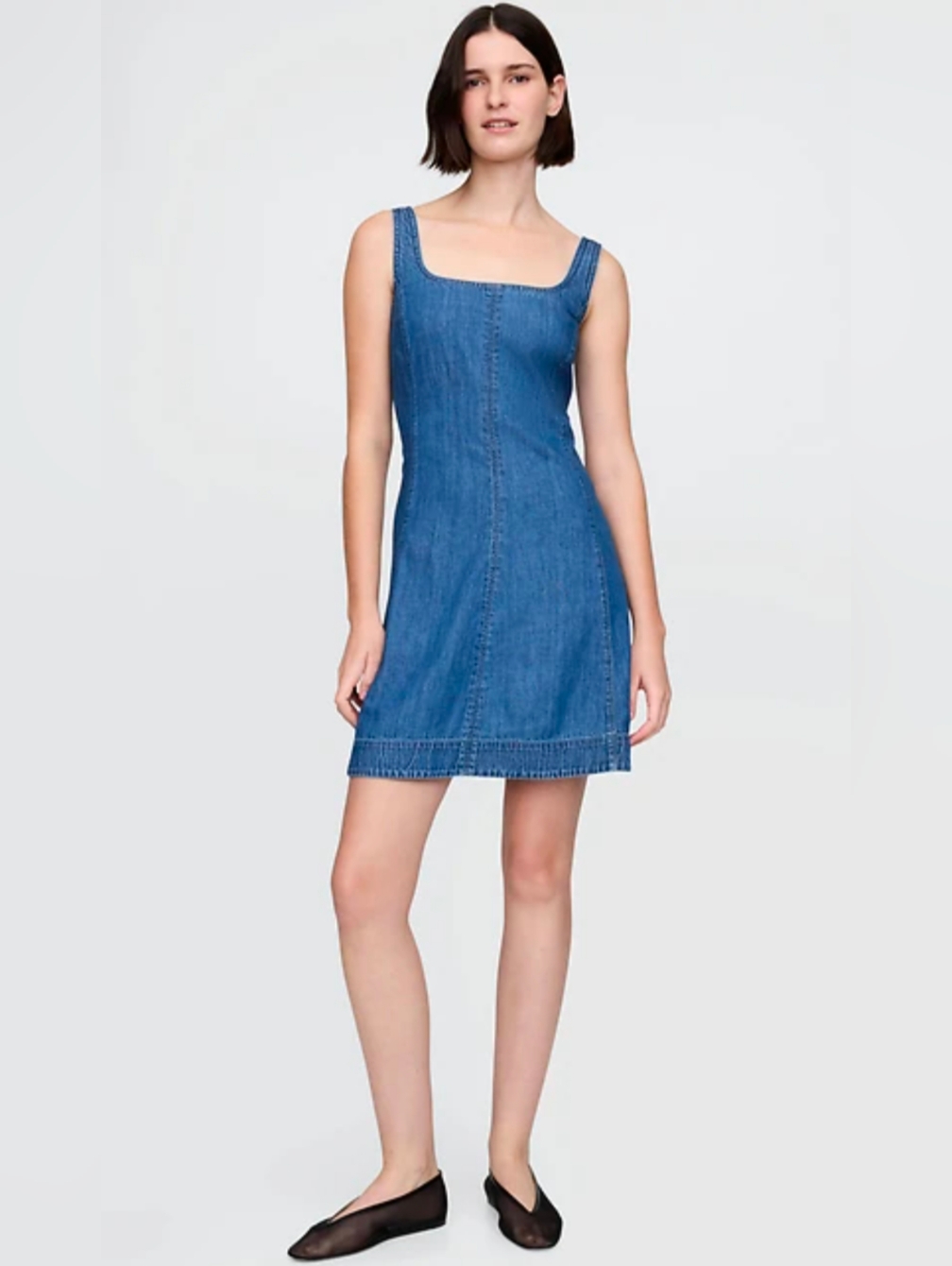 Gap Denim Mini Dress Xs